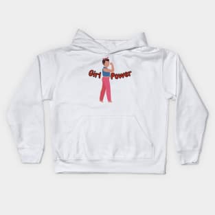 GIRL POWER Kids Hoodie